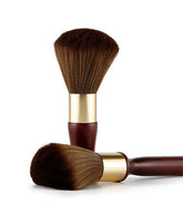Wholesale Neck Dusting Brush Barber Wood Handle Hair Salon Shattering Brush.